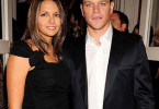 Matt Damon and his wife Luciana Barroso