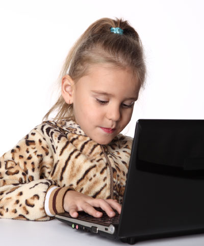 Child, computer