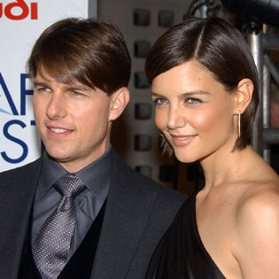 Katie Holmes and Tom Cruise