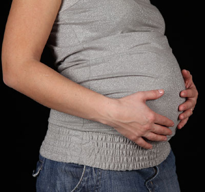 Woman during pregnancy