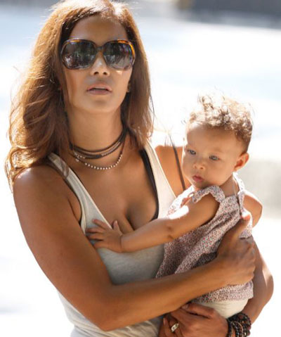 Halle Berry with daughter Nahla