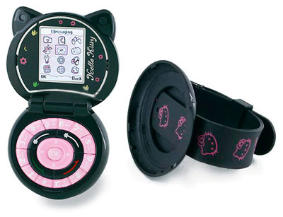 Wristwatch Cell Phone by Hello Kitty