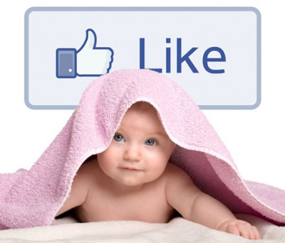 Facebook Like: Baby's Name