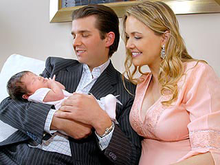 Donald Trump Jr with family