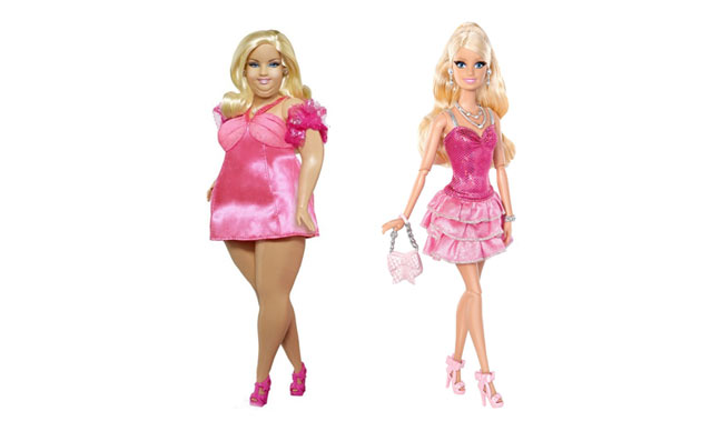 Regular-vs-Plus-Size-Barbie